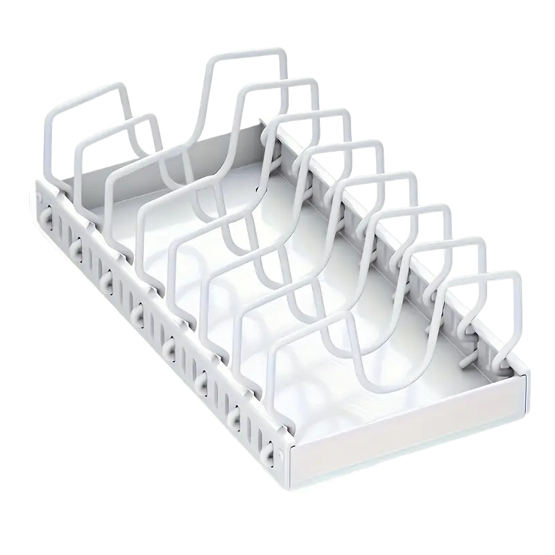 Pull-Out Cookware and Lid Organizer Rack (2-Piece)