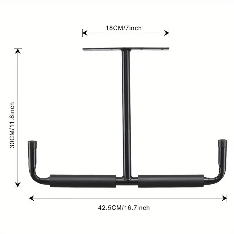 Heavy-Duty Wall Ceiling Storage Racks (2pcs)