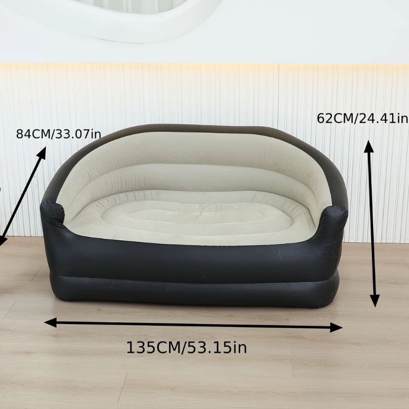 Inflatable Sofa with Foot Pump (2-Person)