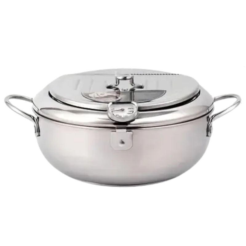 Tempura Fryer Pan with Thermometer