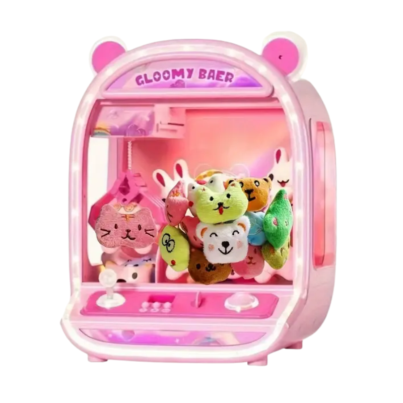 Rabbit Claw Machine Toy for Kids with Lights