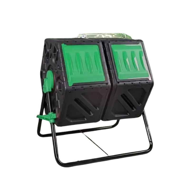 Dual Chamber Rotating Compost Bin