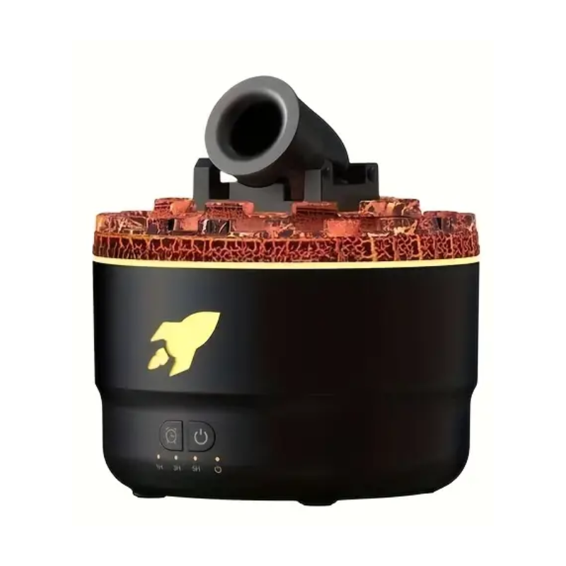 USB Water Spray Ring Humidifier with Nightlight