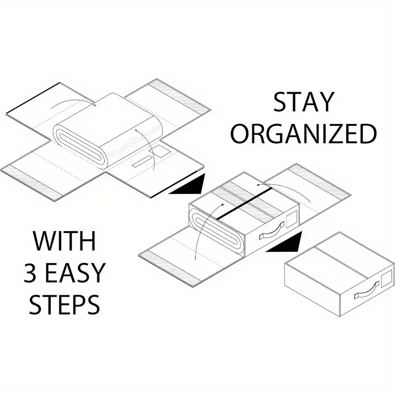 Fabric Storage Organizer Set (6pcs)