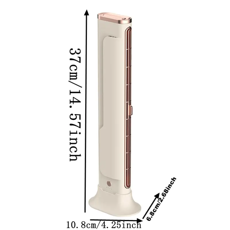 Mini Portable Fan with 3-Speed & Rechargeable Battery