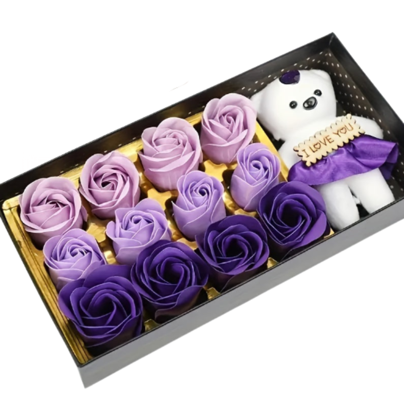 12 Pcs Valentine'S Day Rose Bouquet