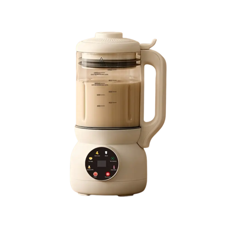 Automatic Nut Milk Maker with Rotating Cleaning Brush