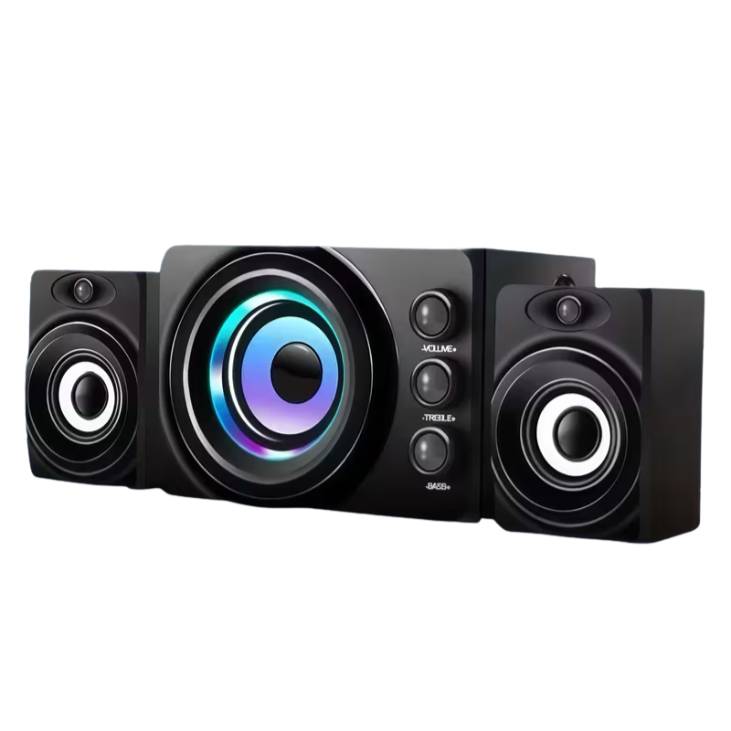 3-in-1 Surround Sound 2.1 Channel Speaker