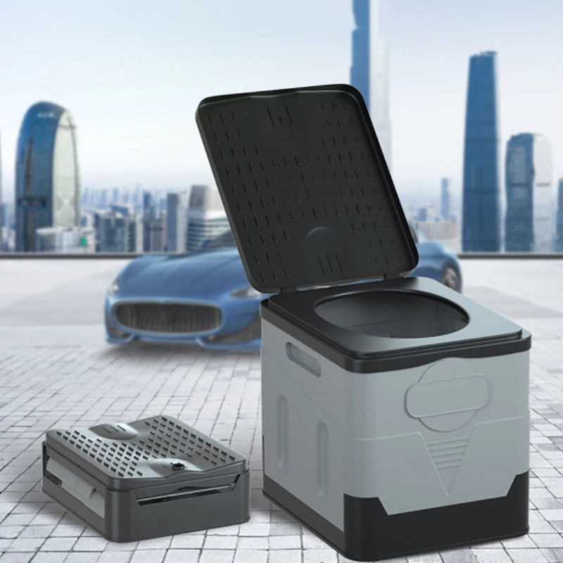 Portable Folding Car Toilet for Travel and Camping